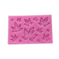 Miniatyrbilde 1 av 5: Silikon Bladform Slitesterk Vaskbar Enkel Bruk Vaskbart Kaketilbehør For Kjøkken The Maple Leaf