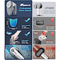 Miniatyrbillede 4 af 5: Stofshaver, Sweater Shaver til Tøj, opgraderet Fnugfjerner med Effektive 6-bladede Knive til Beklædning Gray