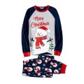 Miniatyrbild 2 av 5: Barn och vuxna jul familj matchande pyjamas pyjamas snögubbe sovkläder pjs set 8T