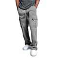 Pikkukuva 2 / 5: Miesten Muoti Urheiluhousut Kiristysnyörillä Plus Koko S-4xl Light grey M