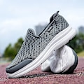 Miniatyrbilde 4 av 5: Herre Sneakers Lett Gåing Pustende Sommer Komfortable Fritidssko 209 DarkGray EU 41