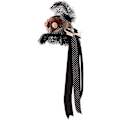 Miniatyrbilde 1 av 5: Victorian Steampunk Mini Hatt Hårklype for Kvinner (d) Black 5