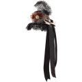 Miniatyrbillede 1 af 5: Victorian Steampunk Mini Top Hat Hårklemme til Kvinder (d) Black 5