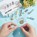 Miniatyrbillede 5 af 5: 455 stk. Tila Perler i 2 Størrelser, 2-Huls Glasfrøperler, 7 Farver Rektangulære Glasfrøperler, Japanske Glasperler