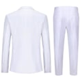 Pikkukuva 2 / 5: Miesten puku, slim fit, 2-osainen, hääjuhlapuku 4XL
