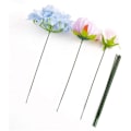 Miniatyrbild 4 av 5: 200-pack blomstertråd, blomsterstjälkstråd, lindad 18 gauge, 14 tum, 1,2 mm i diameter, grön