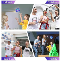 Miniatyrbild 4 av 5: Flynova Pro Flygande Boll Leksak - Handkontrollerad Flygande Orb Leksak  Globe Form Boomerang Flygande Spinner Mini Drone Hover Boll Med 360 Roterande Rgb-Ljus Rosa