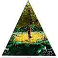 Miniatyrbillede 2 af 4: Livets Træ Orgonit Pyramide For Positiv Energi Krystal Healing Orgon Pryamid Kollektion Meditation Tiltræk Rigdom Værktøj (grøn)
