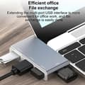 Pikkukuva 5 / 5: Type-C - OTG Type-C USB 3.0 USB 2.0 -keskitinsovitin
