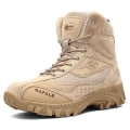 Miniatyrbillede 1 af 5: Herre High Top Taktiske Militærstøvler Udendørs Åndbare Mesh Sneakers 0L523 Brown EU 43