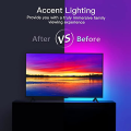 Miniatyrbild 5 av 5: Calmgeek LED-remsor Färgförändrande LED-lampor 328ft10m 300 LED-lampor Ip65 5050 RGB-ljusremsor Leverera LED-ljuspaket För Hemljus Flexibel Remsa Li