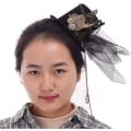 Miniatyrbilde 3 av 5: Victorian Steampunk Mini Hatt Hårklype for Kvinner (d) A