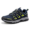 Miniatyrbillede 1 af 5: Herre Vandresko Lav Top Sneakers Til Udendørs Trailing Trekking Vandring 3Ds1981 Blue EU 41