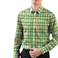 Pikkukuva 1 / 5: Miesten Slim-fit pitkähihainen paita, Miesten napitettavat paidat Green M