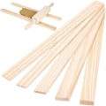 Miniatyrbild 1 av 5: 10 st Träplattor Keramikverktyg 5 Storlekar Rektangulär Lera Stick Guide