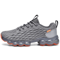 Miniatyrbillede 2 af 5: Mænds Sports Løbesko Fiskeskæl Flyvende Vævet Sneakers Fr9127-P Gray EU 42