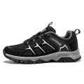 Miniatyrbillede 2 af 5: Herre Dame Vandresko Lav Top Sneakers Til Udendørs Trailing Trekking Vandring 3Ds2101 Black EU 44