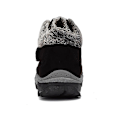 Miniatyrbild 3 av 5: Vattentäta snöstövlar för män och kvinnor, halkfria sneakers med pälsfoder, vintervarma skor 2K6137 Black 41