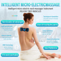 Miniatyrbild 2 av 9: 2-pack bärbar minikroppsmassager, nackmassager lindrar smärta