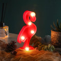 Miniatyrbilde 3 av 5: 2 Stykker LED Flamingo Lys Flamingo Dekor Søt Bordlampe