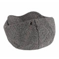 Miniatyrbilde 3 av 4: Sztxj Herre Newsboy Caps Klassisk Fiskebeins Tweed Ullblanding Flat Hatt