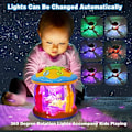 Miniatyrbild 5 av 5: Aboosam Baby Leksaker 6 Till 12 Månader - Musikaliska Inlärningsleksaker För Spädbarn 12-18 Månader - Babies Ocean Roterande Ljusleksaker För Småbarn 1 2 3+ År Gamla Pojkar