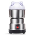 Miniatyrbilde 5 av 5: Multifunksjonell Knusemaskin Kaffebønner Krydder Korn Elektrisk Kvern Default UK Plug