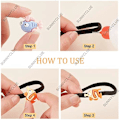 Miniatyrbillede 4 af 5: 100 stk. 10 stilarter Ocean Resin Dyr Cabochons Skal Søhest Hummer Delfin Cabochon Resin Flatback Perler Sommer Hawaii Charms til Udsmykning Fl