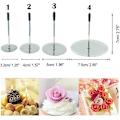 Miniatyrbillede 4 af 5: Kage Blomster Søm Blomster Løfter Til Dekoration, rustfrit stål Bageværktøj Til Glasur Blomster Dekoration