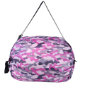 Miniatyrbilde 5 av 5: Gjenbrukbare Handleposer Vanntett Oxford Stoff Duffel Tote Bag For Piknik Reise Camping Rose Red Camouflage