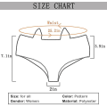 Miniatyrbilde 2 av 5: Dame Sømløse Truser Hipster Bikini Lav Livhøyde Usynlige Truser 3-pakning 3 Color A