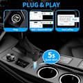 Miniatyrbild 5 av 7: Trådlös Carplay och Android Auto-adapter, 2 i 1-sticka konverterar trådbunden Android Auto/Carplay till trådlös, lämplig för bilar med AA