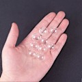 Miniatyrbillede 4 af 5: 30 stk. 16 mm Mini Klare Glas Globe Flaske Ønske Kugle Flasker til DIY Vedhæng Charms Ørestik Fremstilling 8 mm Hætte