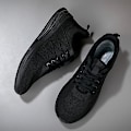 Miniatyrbillede 3 af 5: Løbesko til mænd Letvægt Åndbare Vandresko Atletiske Mode Sneakers 3Dsf022 Black EU 41