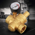 Miniatyrbild 5 av 5: Tryckregulator, Mässings Tryckregulator, Dn20 Justerbar Mässing Vatten Tryckregulator Reducer Med Mätare
