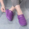Pikkukuva 5 / 5: Miesten Puuvillaiset Tossut Lämpimät Talvi Liukumattomat Kengät Hk999 Purple EU 39