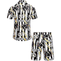 Pikkukuva 3 / 5: Miesten ylelliset rennot lyhythihaiset havaijipaita-asut COLOR 5 XL