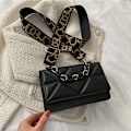 Pikkukuva 5 / 5: Naisten olkalaukku Vintage Keinonahkainen Klassinen Clutch Käsilaukku black