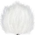 Miniatyrbild 1 av 5: 200 st fluffiga kalkonmarabou-fjädrar 4-6 tum för hantverk drömfångare dekoration naturliga fluffiga kalkonmarabou-fjädrar, vita