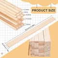 Miniatyrbild 2 av 5: 10 st Träplattor Keramikverktyg 5 Storlekar Rektangulär Lera Stick Guide