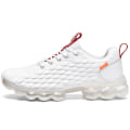 Miniatyrbillede 2 af 5: Mænds Sports Løbesko Fiskeskæl Flyvende Vævet Sneakers Fr9127-P White EU 40
