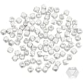 Miniatyrbillede 1 af 5: 100 stk. Cube Spacer Perler Mini Hjørneløse Cube Firkantede Perler Facetterede Metalperler Diamantskåret Løse Perler til Perler DIY Smykkefremstilling Håndværk Håndlavet Su