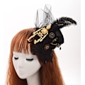 Pikkukuva 2 / 5: Victorian Steampunk Naisten Mini Silinterihattu Hiusklipsi (d) M