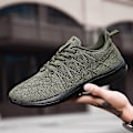 Miniatyrbillede 4 af 5: Løbesko til mænd Letvægt Åndbare Vandresko Atletiske Mode Sneakers 3Dsf022 Green EU 41