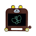 Pikkukuva 1 / 5: Pyyhittävä Uudelleenkäytettävä LCD-tabletti Joululahja H coffee style1