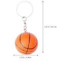 Miniatyrbillede 4 af 4: 10 stk. Mini Basketball Nøglering Kreative Nøgleringe Souvenir Vedhæng Til Spillere Atleter Drenge Holdkammerater (orange)