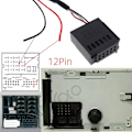 Miniatyrbild 4 av 5: V50 Bluetooth Bilradioadapter Ersättningsmodul Svart för C30 C70 S60 S70 S80 Bil In Modul