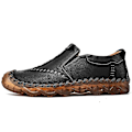 Miniatyrbillede 2 af 5: Herre Casual Sko Læder Loafers 3038 Black EU 41