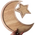 Miniatyrbilde 3 av 5: Ramadan Brett Serveringsfat For Hjemmefest Mat Dessert Holder Dekor