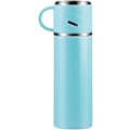 Miniatyrbilde 2 av 5: Termosflaske 410ml, Gjenbrukbar Reise Kaffekopp med Lokk Isolert Vannflaske (410ml/ 13.87oz, Himmelsblå)